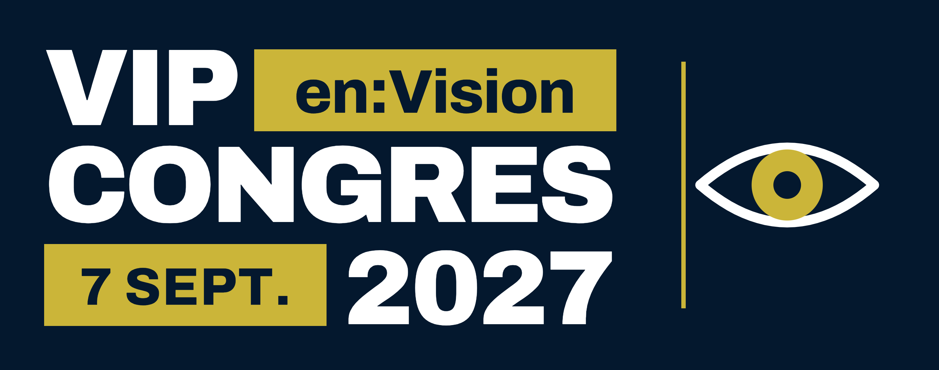 VIP Congres 2027   logo navy